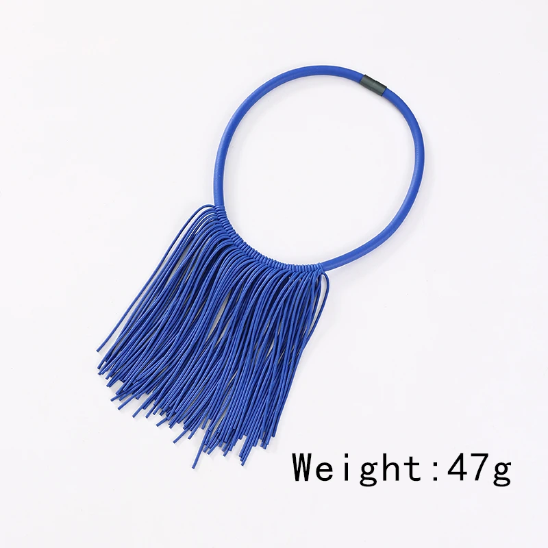 New Designer Handmade Punk Style Chokers Necklaces Silicone Rubber Unisex Torques Popular Clothes Accessories Unique Necklaces