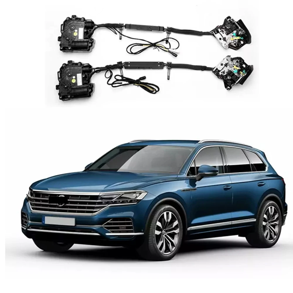 Для VW Touareg 7L 7P 2010-2022 Автомобильная мягкая закрывающаяся дверная защелка привод