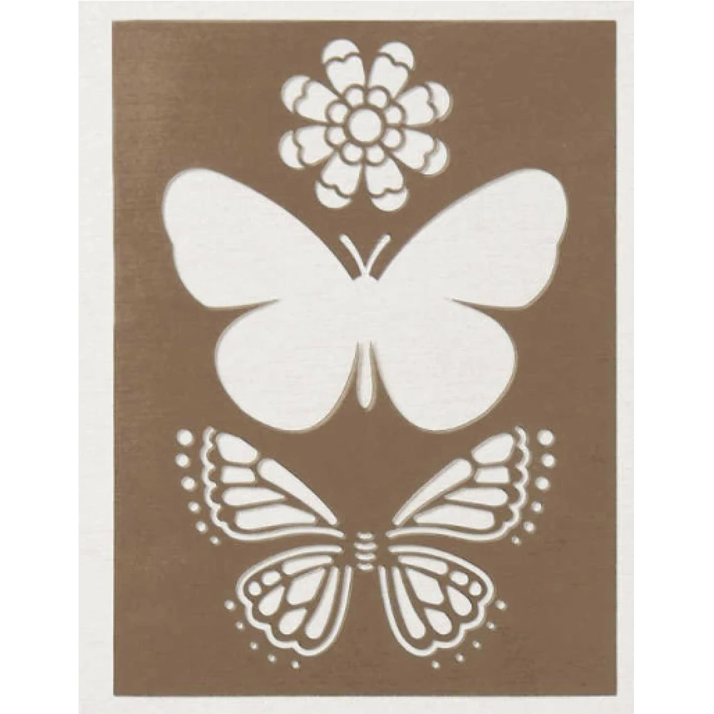 

Layering Butterflies Stencils 2022 Newest Reusable Crafts Template Kids Fun Diy Drawing Scrapbooking Coloring Folders Decoration