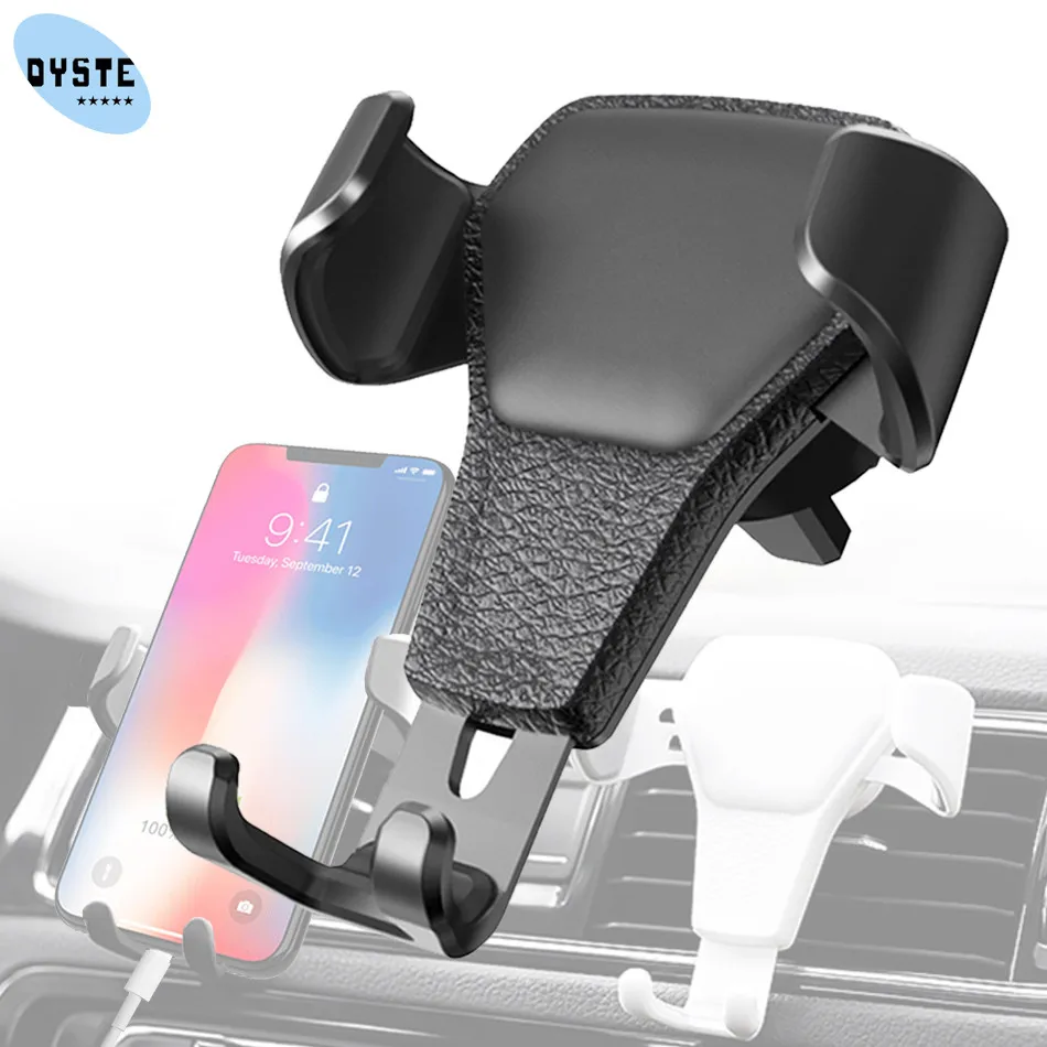 Air Outlet Car Phone Holder For Huawei p20 p40 lite p30 pro Auto Holder Honor 30 10 Phone Car Holder For iPhone Samsung Support
