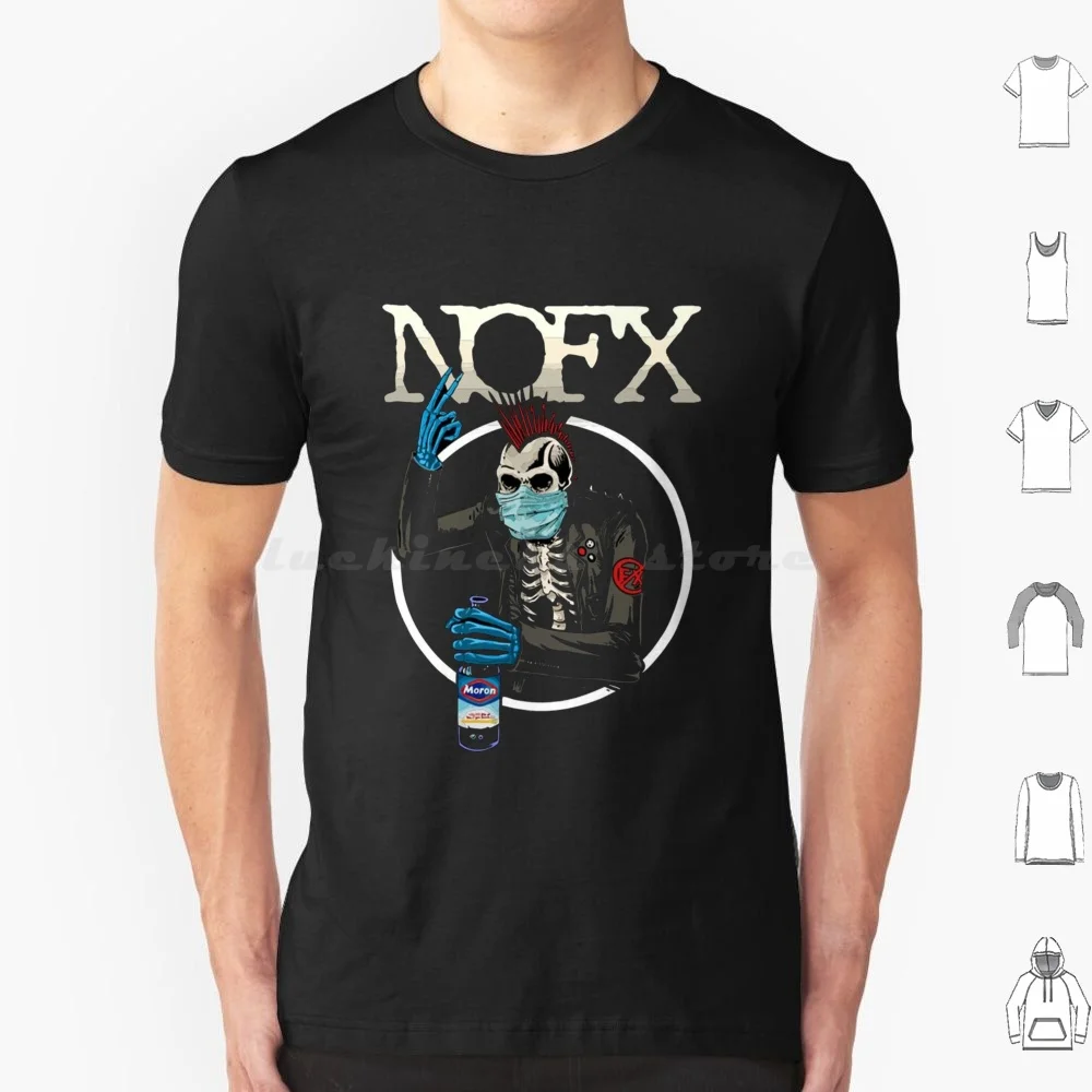 Футболка Nofx с логотипом Essential 6xl хлопковая крутая футболка Band Leptop Skin Galaxy Mouse Stuff Shop