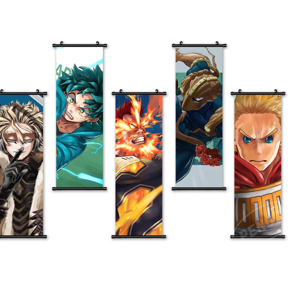 

Simple Canvas HD Prints My Hero Academia Hanging Painting Wall Art Poster Modern Home Decor Modular Anime Pictures Holiday Gift