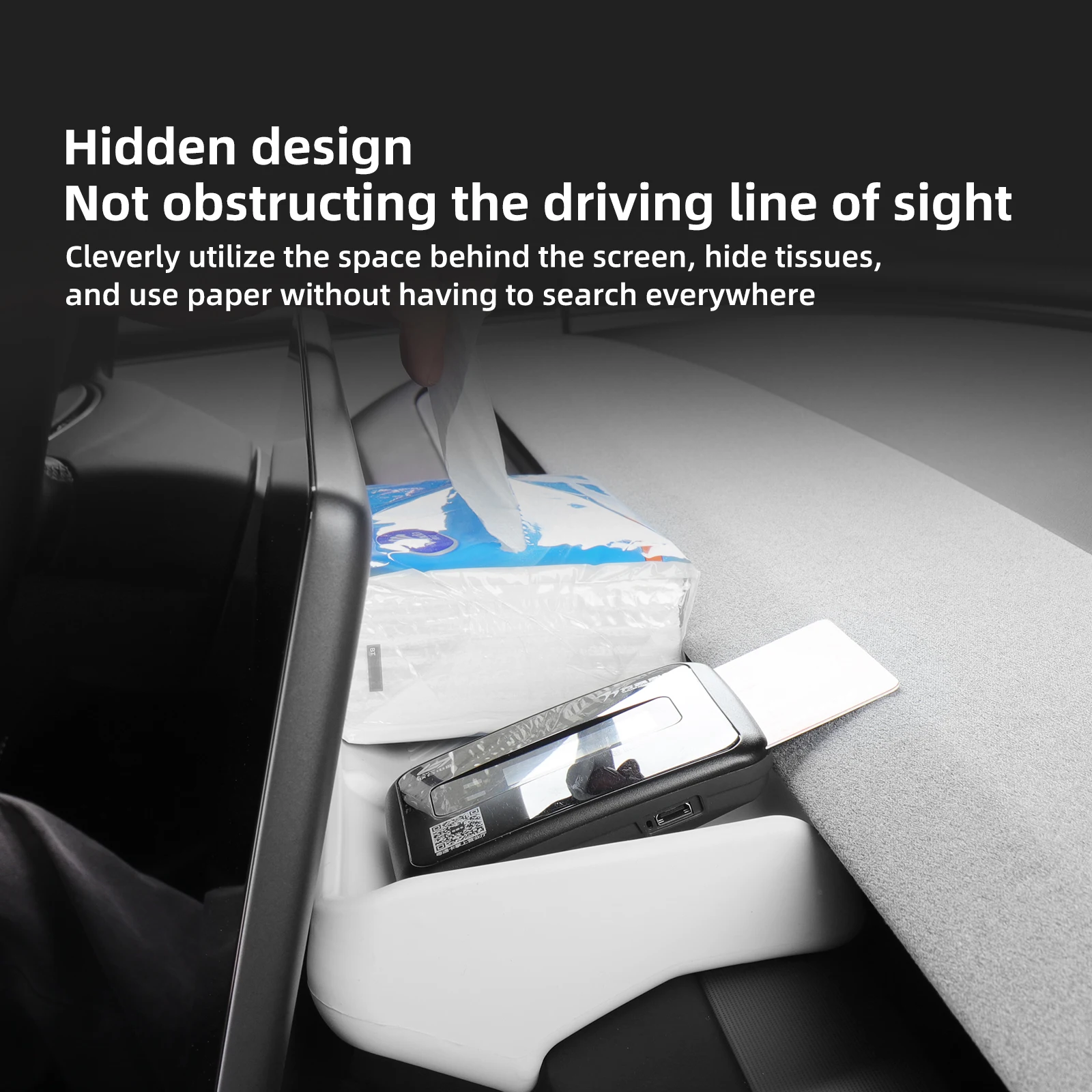 Tesla Model3 Центральный Экран Управления Ящик Для Хранения Приборной Панели