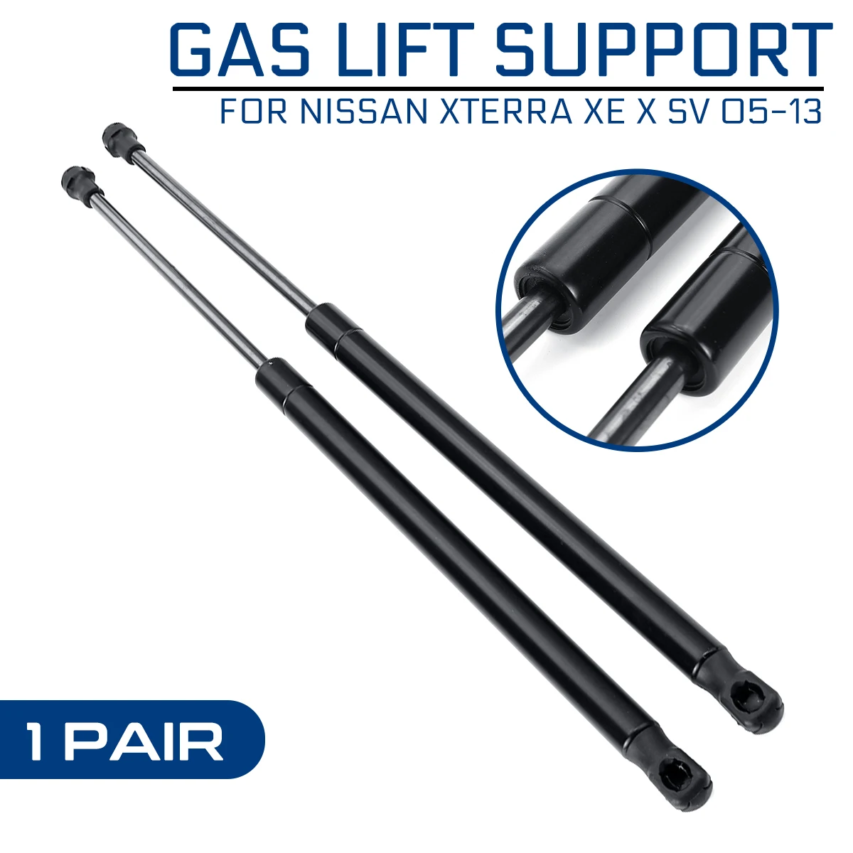 

Rear Trunk Tail Gate Tailgate Boot Gas Spring Shock Lift Struts Support Rod For Nissan Xterra XE X SV Off-Road Base Sport 05-13