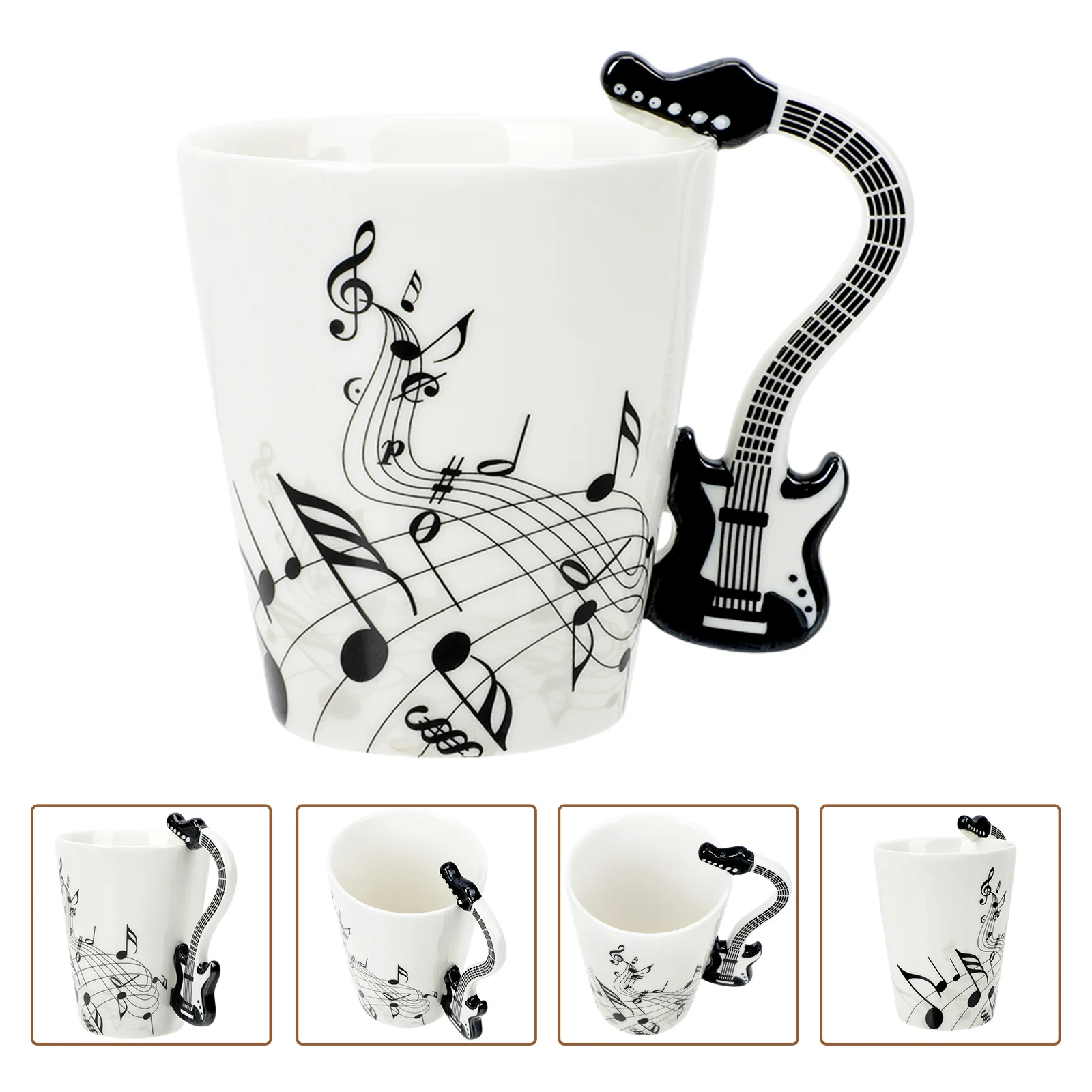 

Household Cup Musical Instrument Designed Coffee Mug Ceramic Drinking Cup