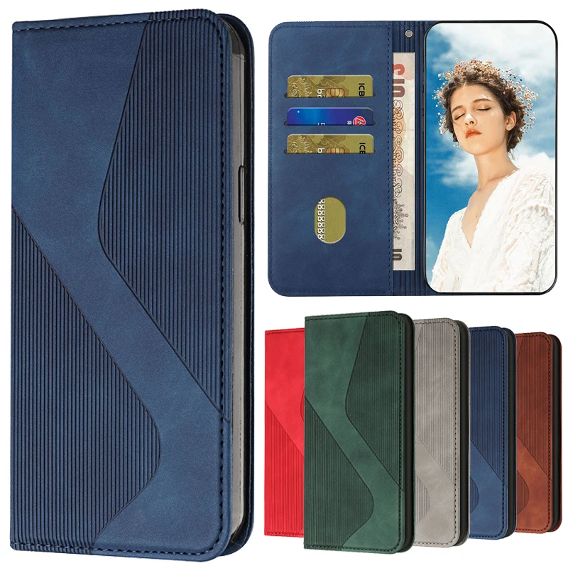 

2022 Magnetic Leather Case na For iPhone 12 Mini 11 Pro Max 7 8 6 S Plus SE 2020 X XR XS Funda Skin Feel Wallet Cover S Pattern