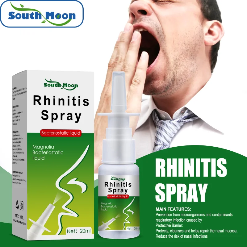 

Nasal Litong Spray Nasal Congestion Itching Runny Nose Sneeze Shuntong Herbal Disinfectant Nasal Care Health