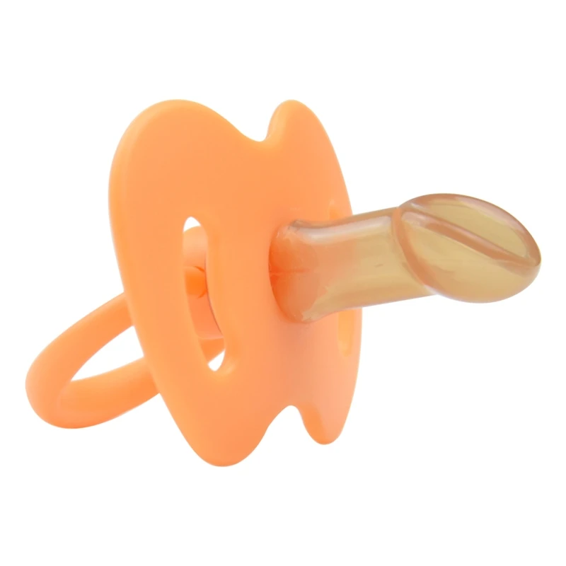 

Baby Silicone Soothie Pacifier Flower Apple Dummy Pacifiers Bibs Pacifier