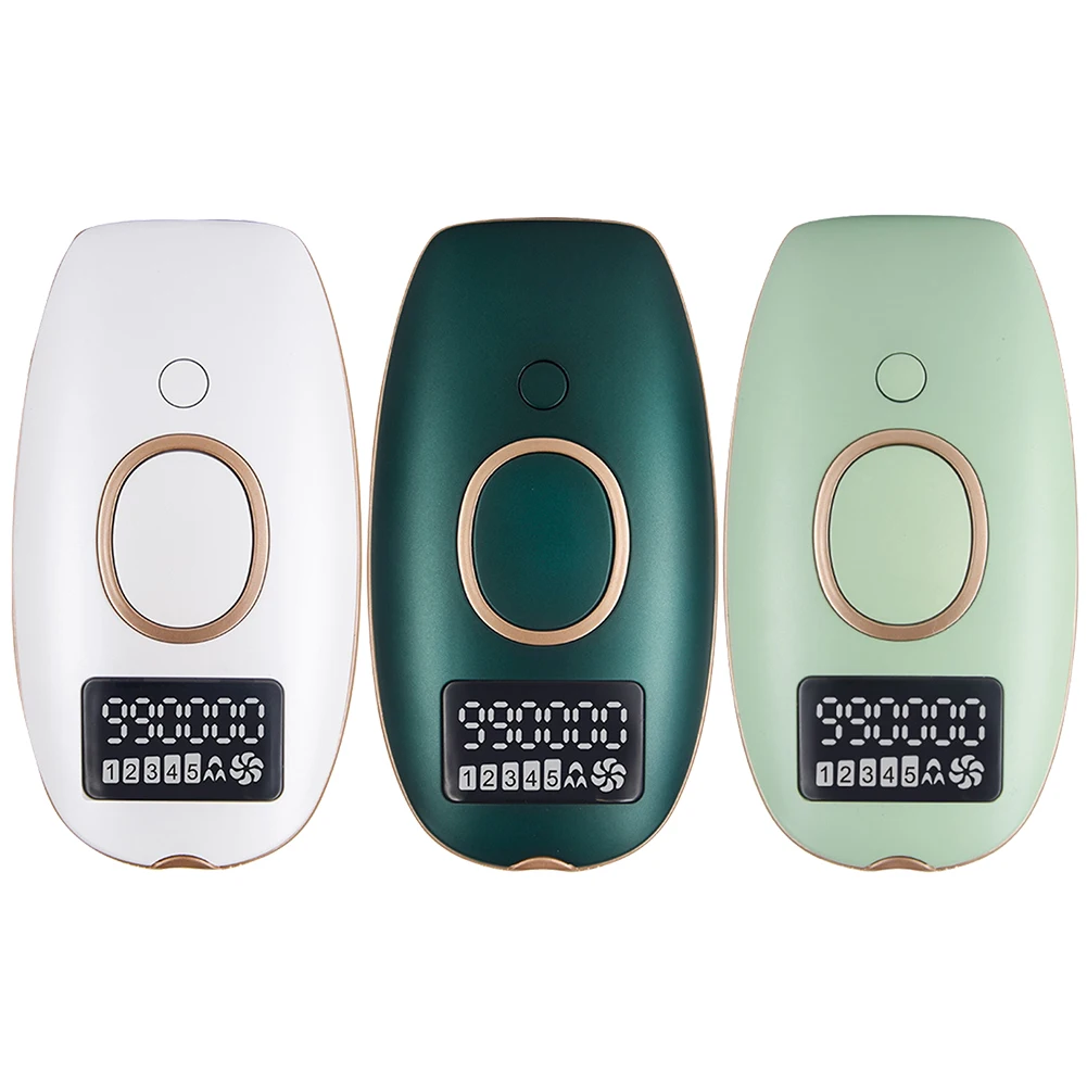 

Women Leg Depilatory Device Painless Photoepilation Trimmer With LCD Screen Hair Removal Epilator 990000 Flashes For Body Bikini