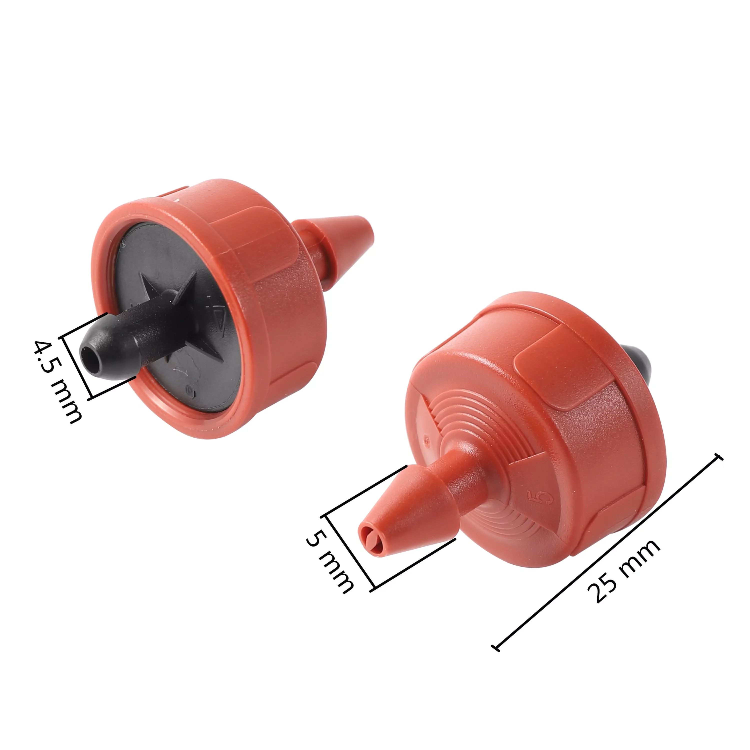 

2022JmtAdjustable irrigation pressure compensation dripper hose garden sprinkler garden watering tool steady flow dripper 50pcs
