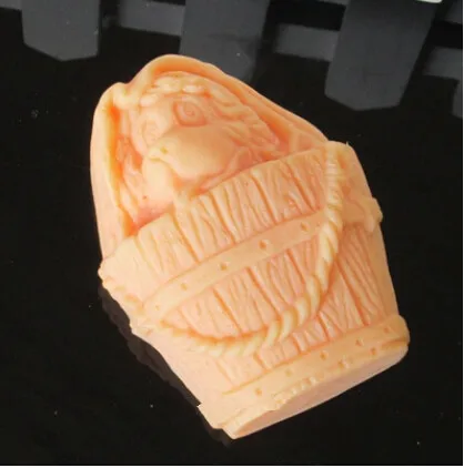 

Силиконовая форма для мыла в виде собаки, форма для мыла ручной работы в виде животного, форма в виде ведра для свечи, № SO385, формы для аромати...