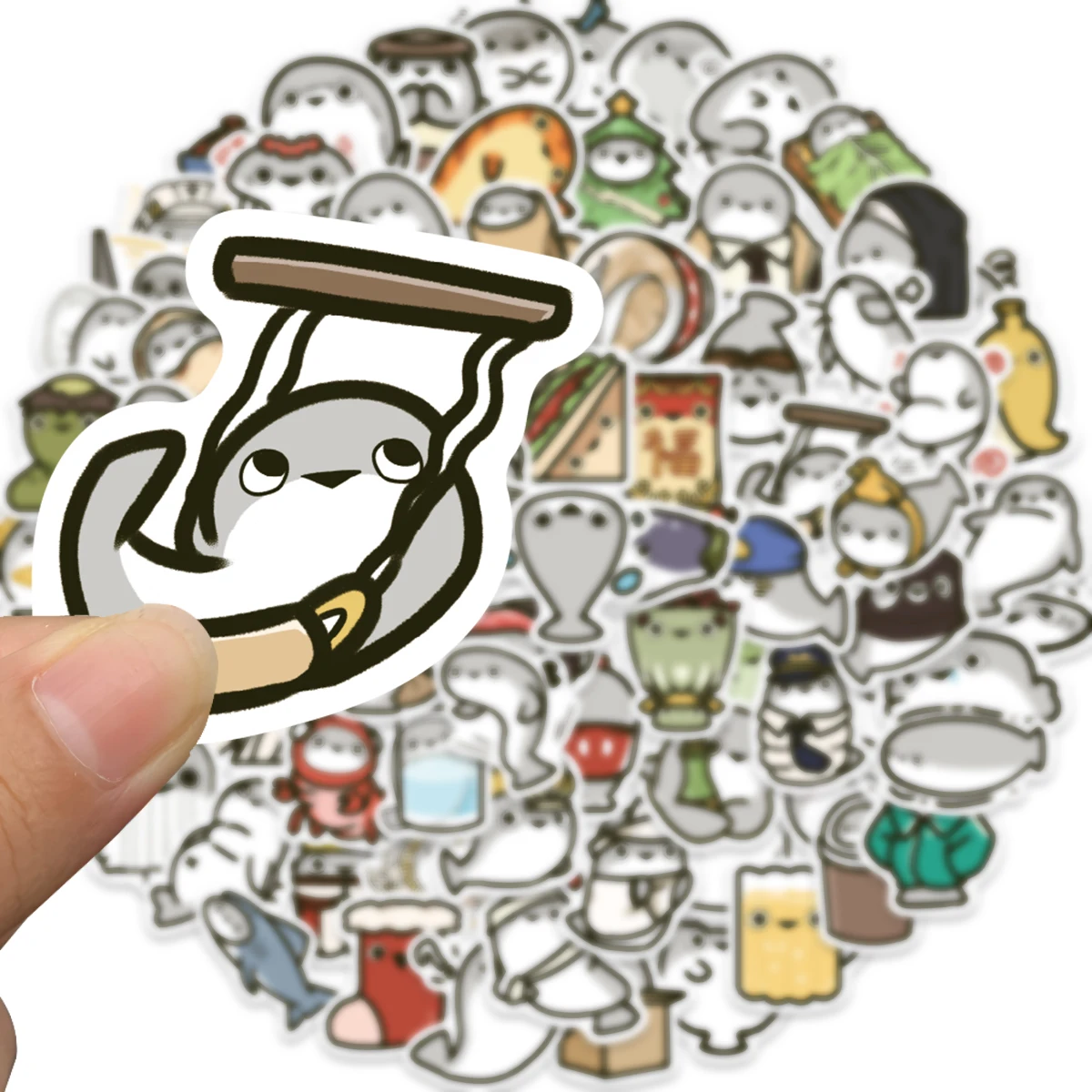 80 шт. водонепроницаемые наклейки для скейтборда багажа