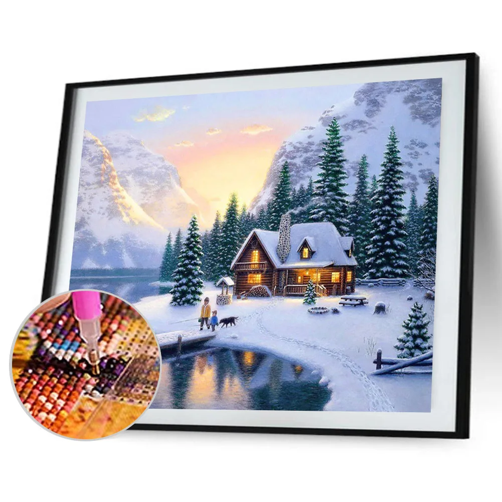 

5D Алмазная мозаика круглой формы, алмазная полная картина стразы, DIY рисунок для детей, подарок на день рождения, украшение для вечеринки