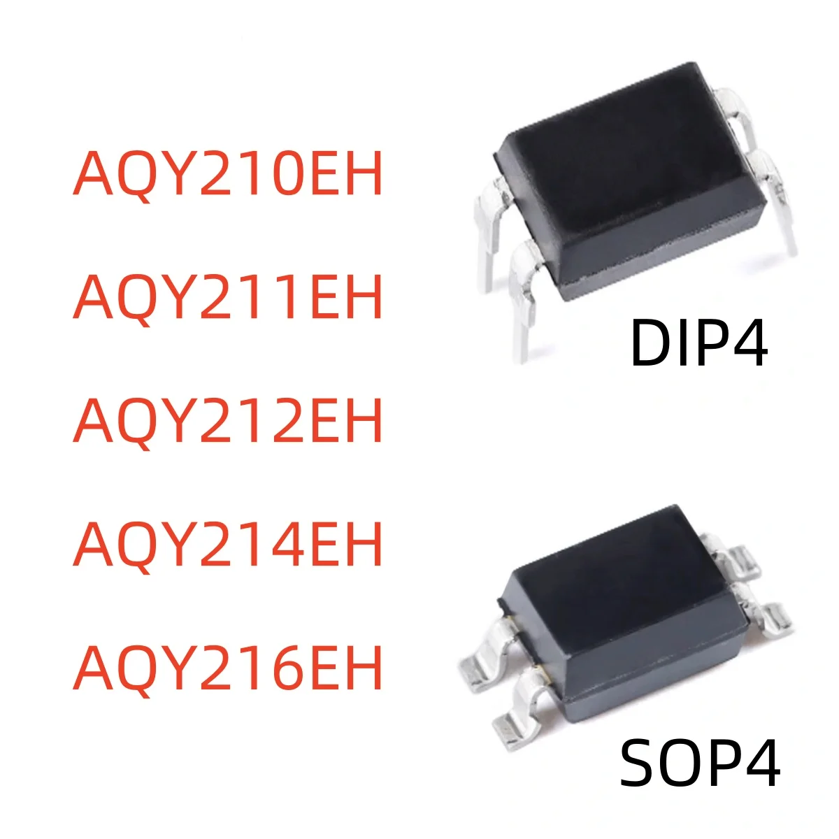 

Оптропары AQY210EH, AQY211EH, AQY212EH, AQY214EH, AQY216EH (10 шт.)