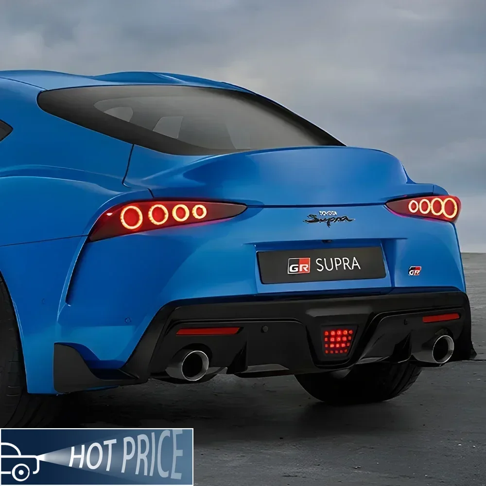 Для Toyota Supra 2018-2023 автоматические задние фонари новое обновление противотуманный