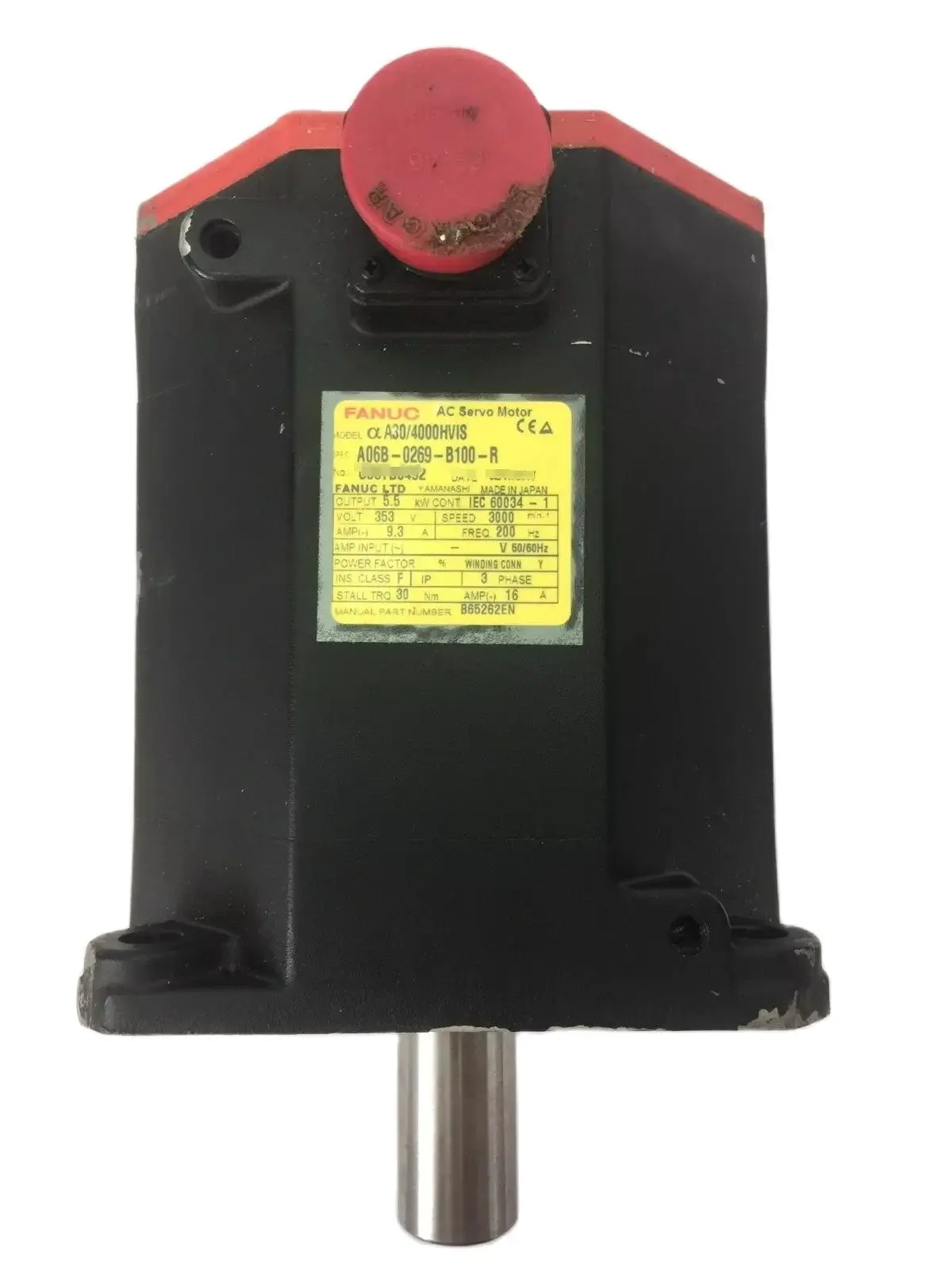 Товар прошел проверку на рабочем серводвигателе Fanuc OK A06B 0269 B100