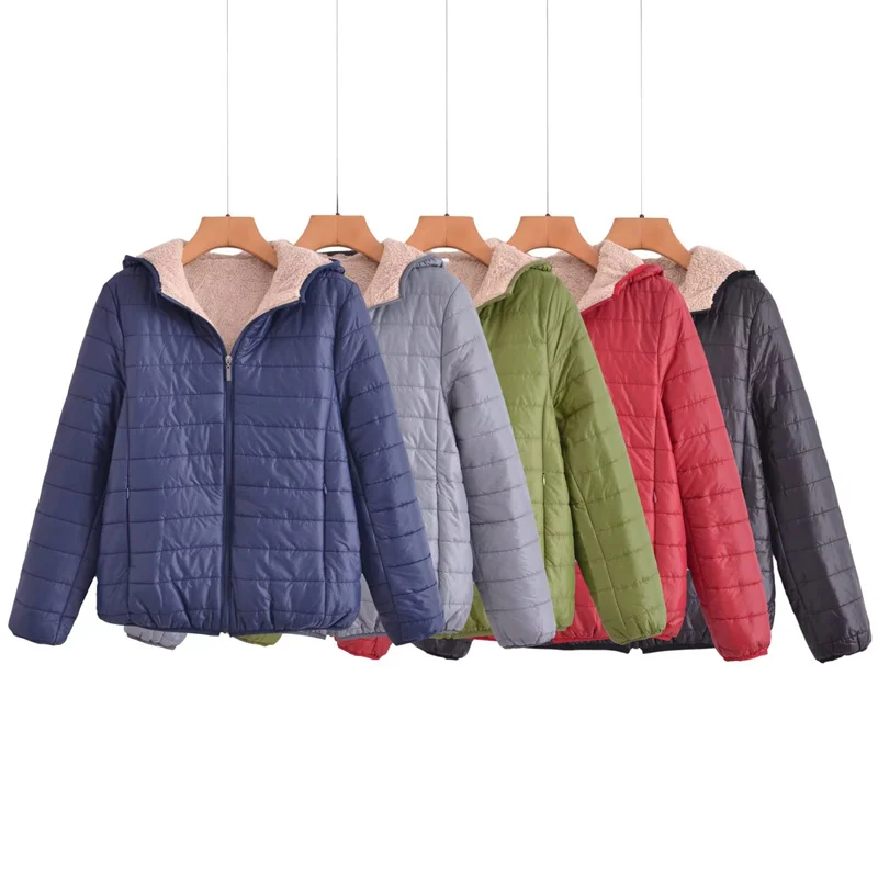 

Женское разноцветное пальто из овечьей шерсти, теплое пальто с капюшоном и длинным рукавом, Осень-зима 2023