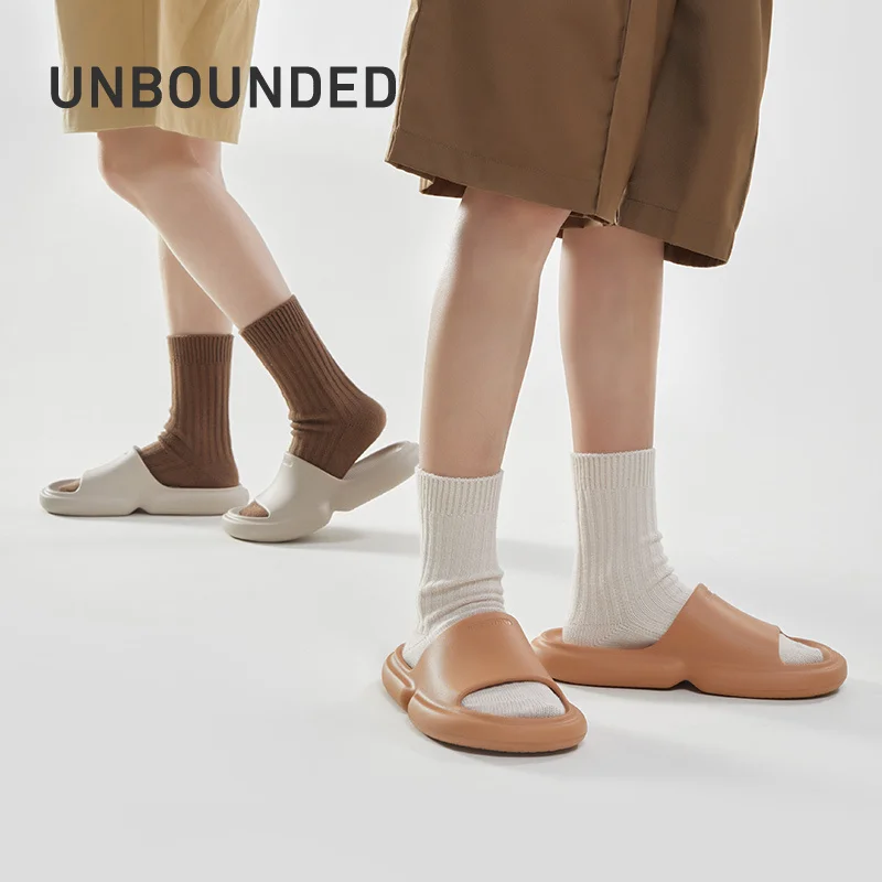 

UTUNE Soap Summer Slippers Women's Sandals For Men Thick Sole Bathroom Slides Resistant Couple Outside Shoes 2022 New Fashion