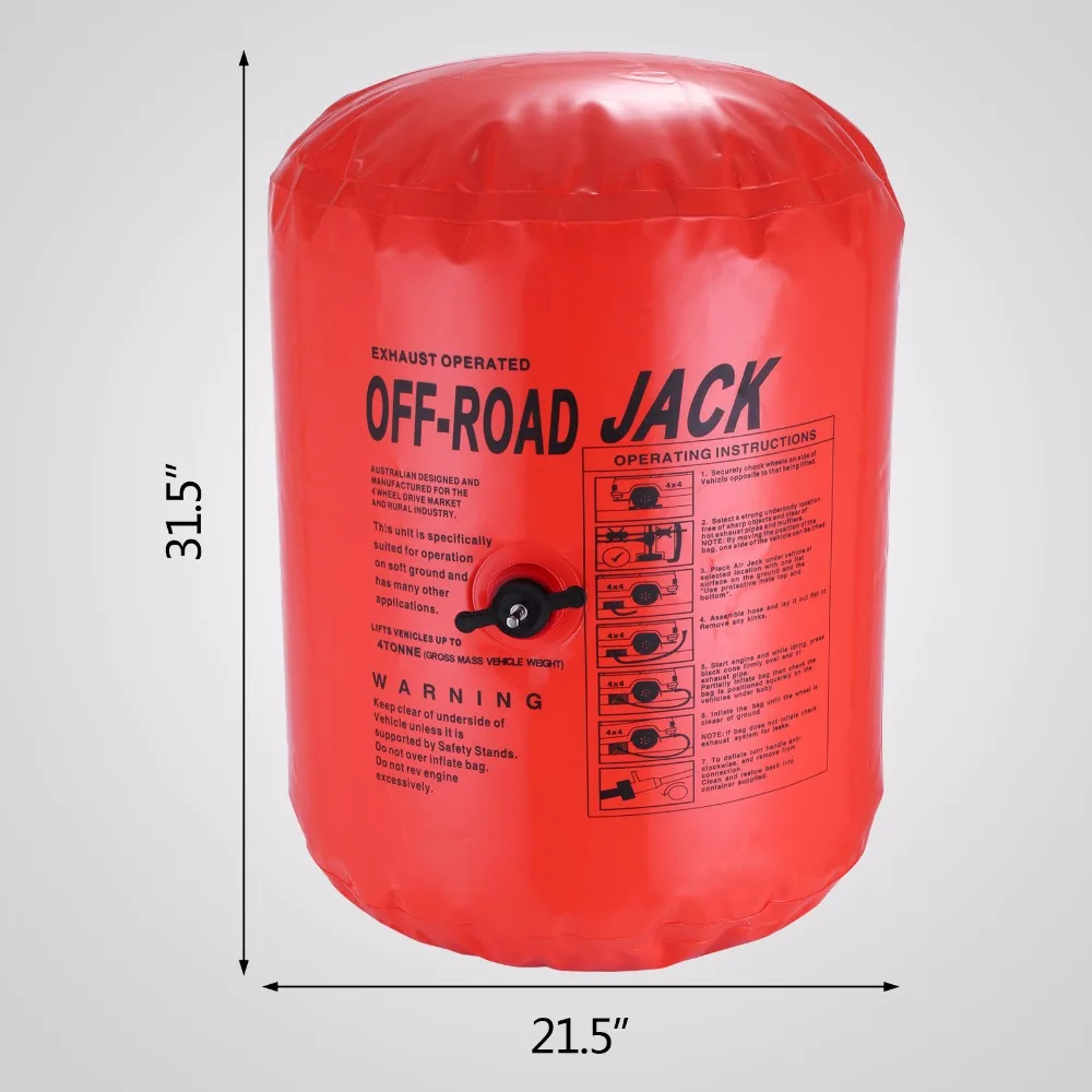 

4 Ton Air Jack Exhaust Tools Vehicle Car Truck