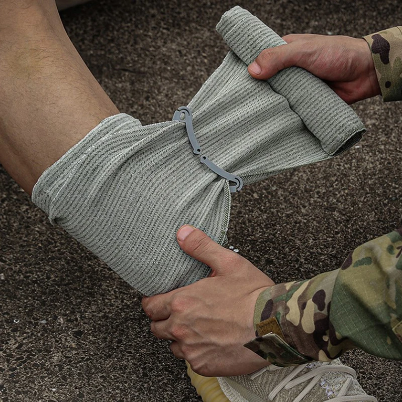 

Спасательная повязка Rhino из Израиля на 4 дюйма, повязка для ран, аварийная сжатие для боевой повязки, оказания первой помощи, армия по надзору...