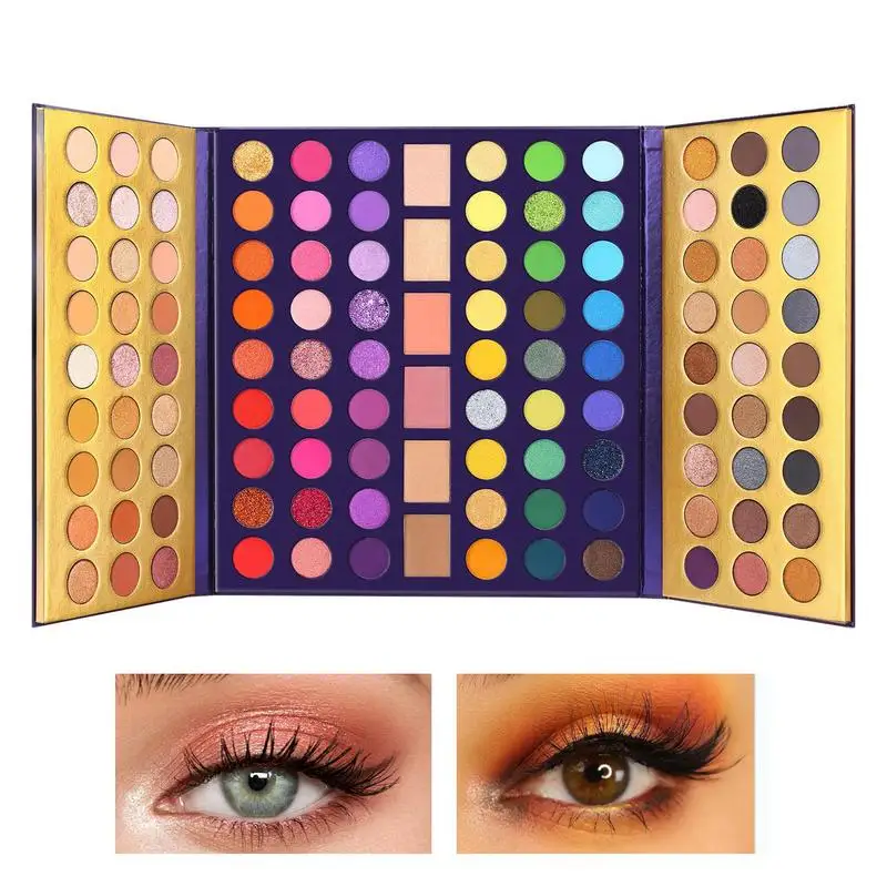 

Eye Shadow Makeup Palette 114 Colors Eye Shadow Matte Palettes For Females Girls Women Multi-Functional Eyes Makeup Eyeshadow