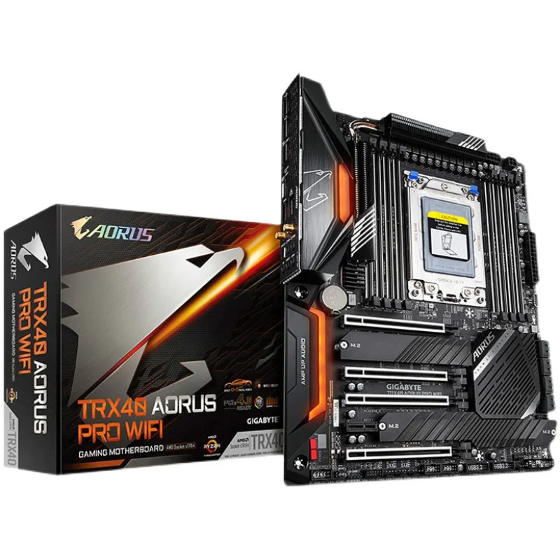 

new original for GIGABYTE AMD TRX40 AORUS PRO WIFI Gaming Motherboard AMD Ryzen Threadripper Processors