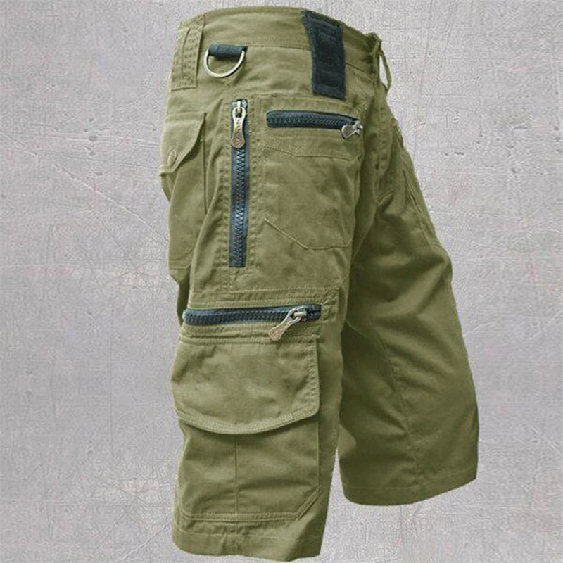 

Men'S Military Cargo Shorts 2023 New Army Camouflage Tactical Joggers Shorts Men Cotton Loose Work Casual Short Pants