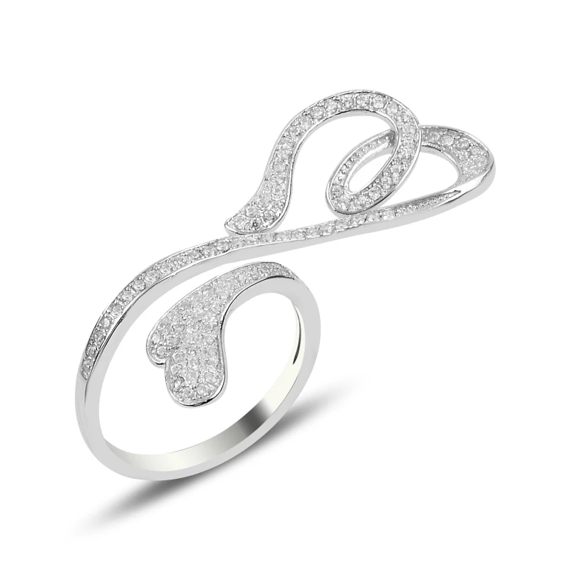 

Silver 925 Sterling Zircon Stone Ring