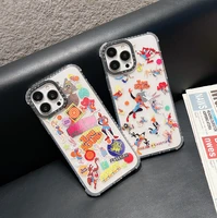 luxury brand slam dunk cartoon phone cases for iphone 13 12 11 pro max xr xs max 8 x 7 se 2020 couple anti drop soft tpu cover
