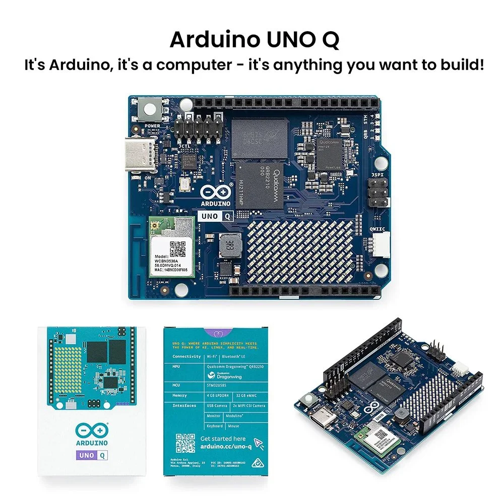 Фото Портативный монитор Elecrow CrowView Note 14 дюймов IPS 1080P с Arduino UNO Q, USB-C, встроенной HD-камерой и динамиком для SBC-ноутбуков №4