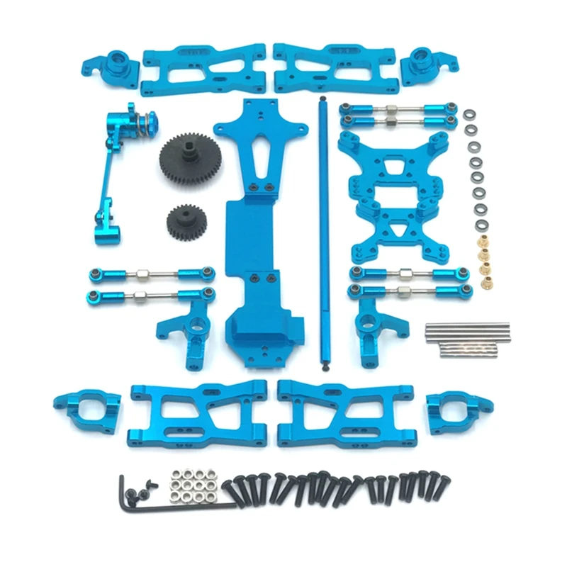 

Metal Upgrade Parts Modification Kits Swing Arm Link Rod Set for Wltoys 144001 144002 1/14 RC Car Spare Accessories