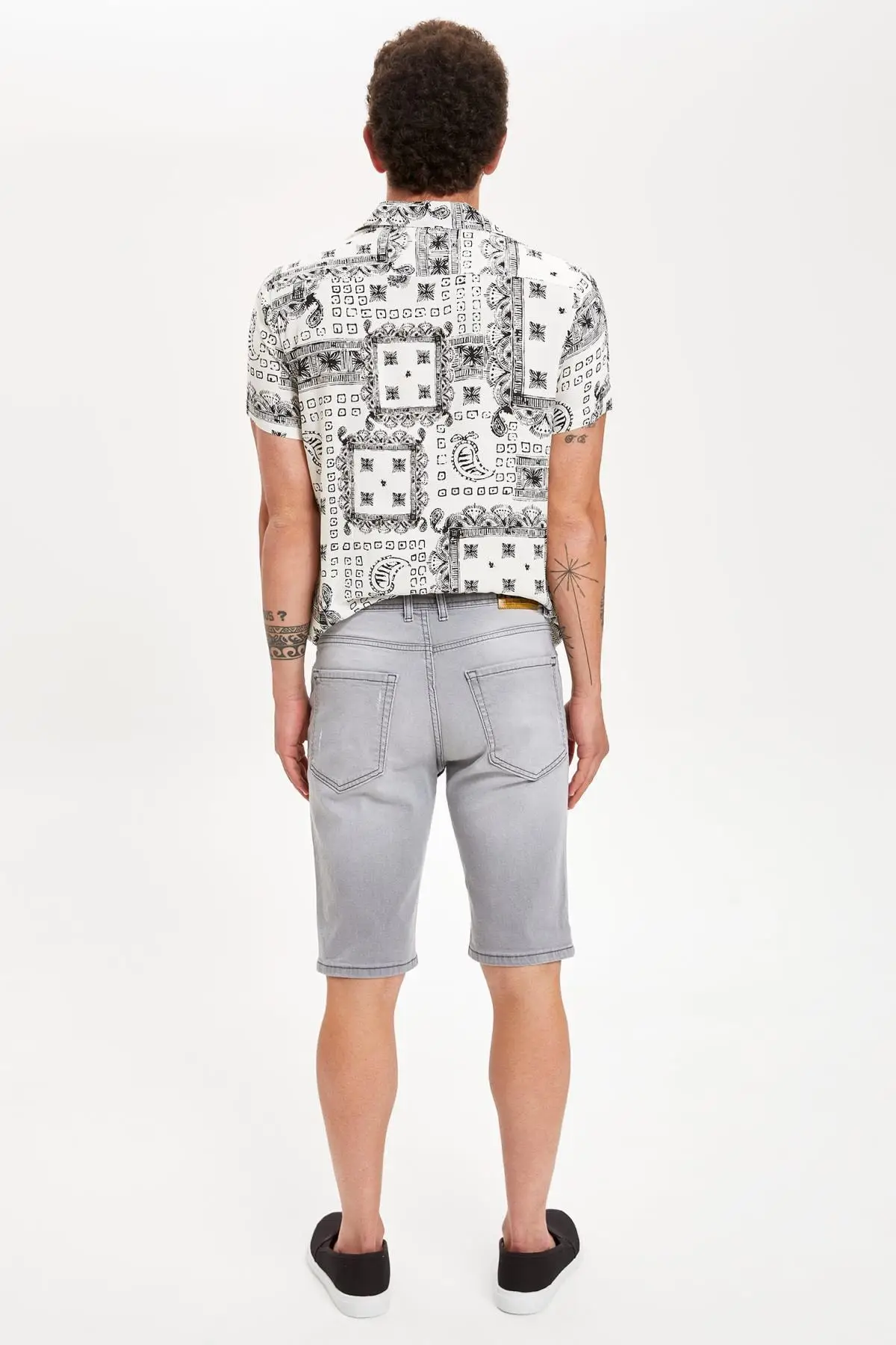 

Men's Shorts Men's Summer Shorts Gray Men's Shorts Slim Fit in RMU