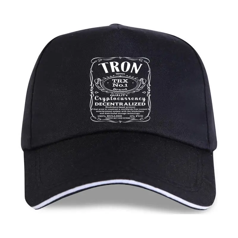 

new cap hat Tron Coin Cryptocurrency Baseball Cap For Men Plus Size 4XL 6XL Team