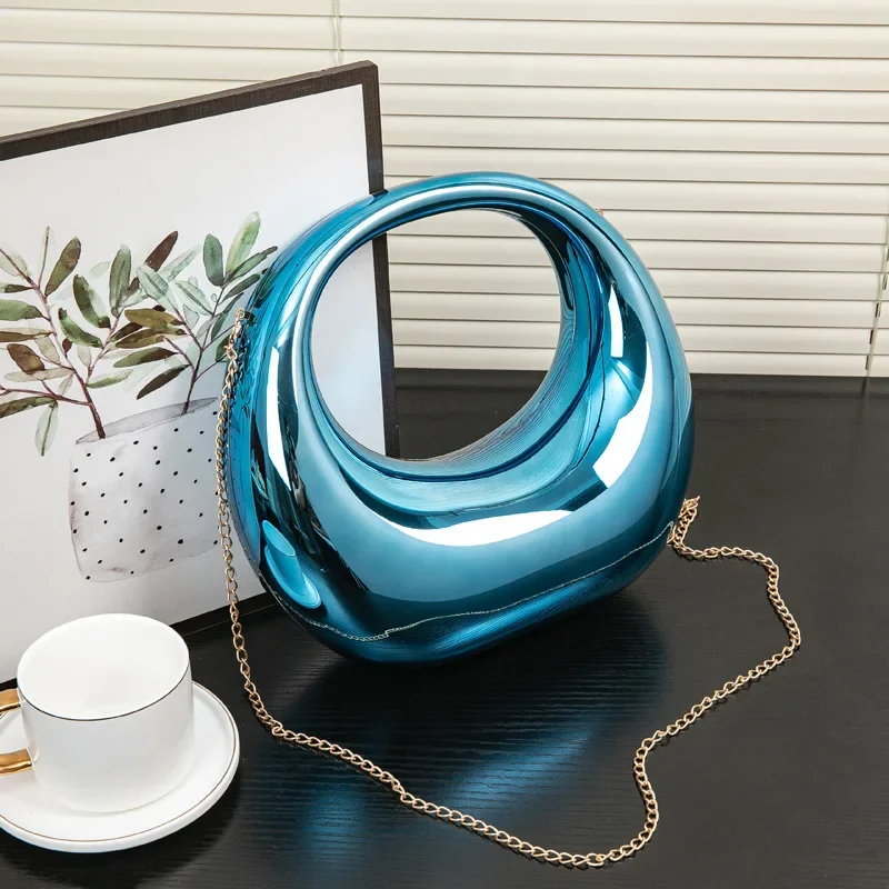 Вечерние клатчи для женщин 2024 роскошные дизайнерские кошельки и сумочки Золотая