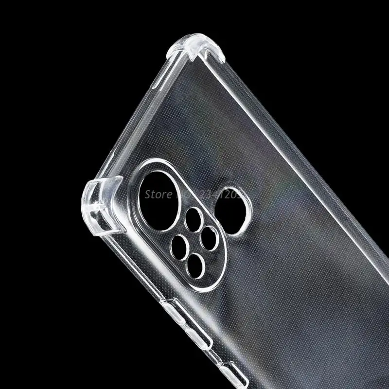 transparent phone case for smartphone infinix hot 11s x6812 back cover with tempered glass for infinix hot 11s screen protector free global shipping