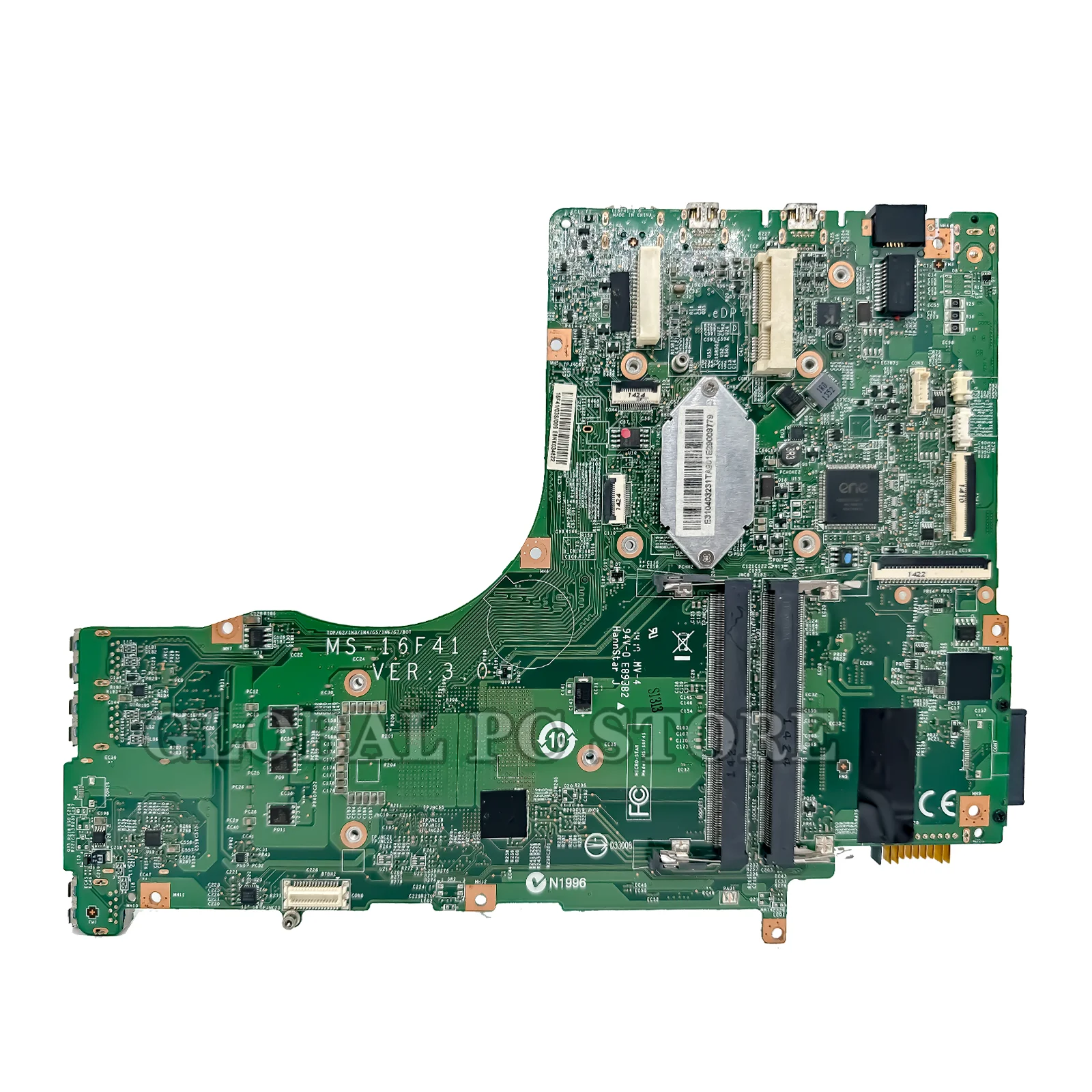 Рисунок 2 - Материнская плата KEFU для MSI MS-16F41 MS-16F4