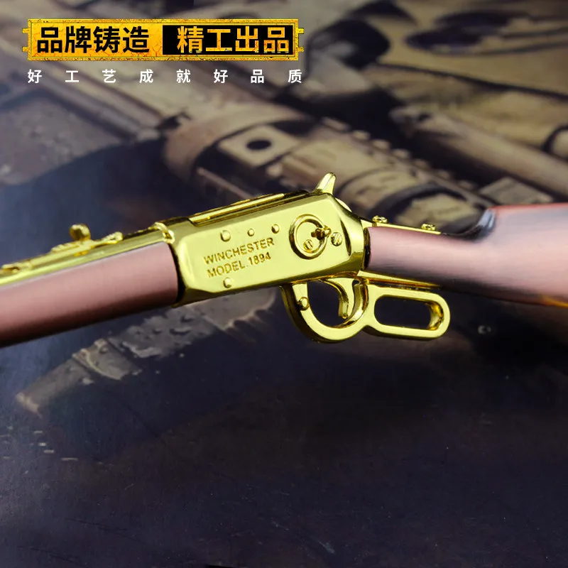 19cm Win94 Double-barreled Sniper Rifle Playerunknown's Battlegrounds PUBG CSGO Game Peripheral Metal Firearm Weapons Model Male - купить