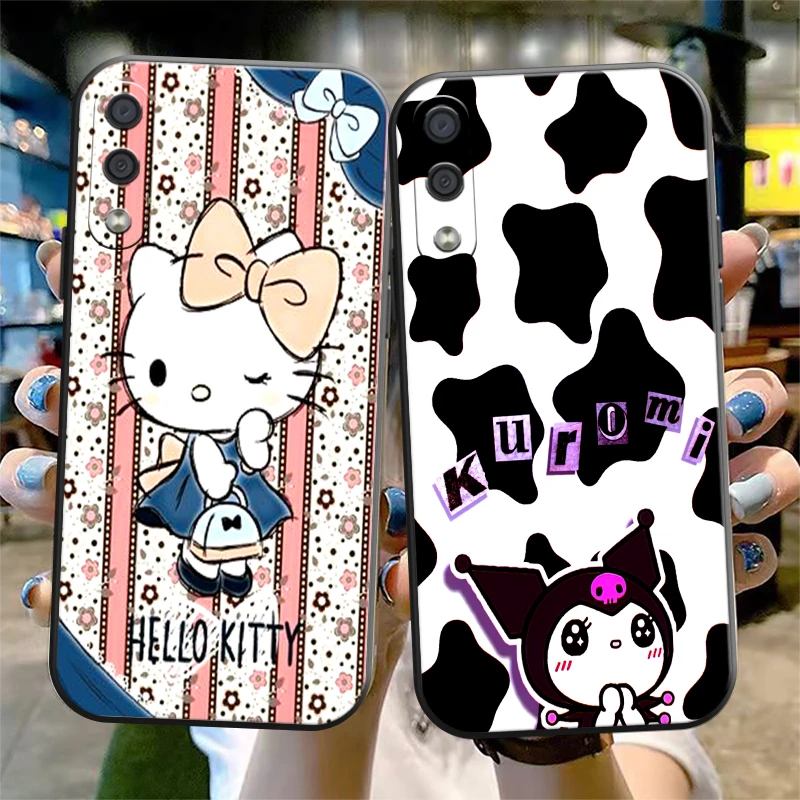 

Hello Kitty Cute Phone Case For Samsung Galaxy A32 4G 5G A51 4G 5G A71 4G 5G A72 4G 5G Black Coque Carcasa Back Soft