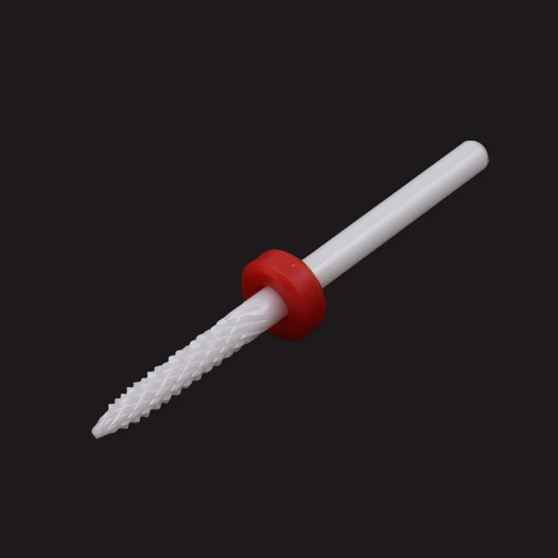FA0214TC кутикула чистая Bit White керамический сверло для ногтей Art электрическое