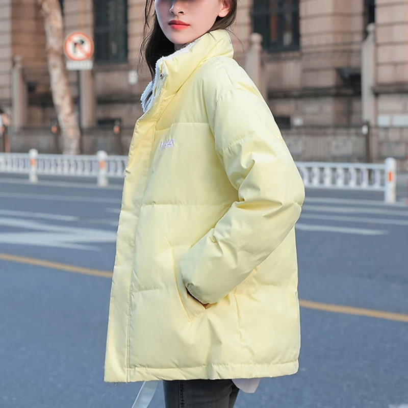 New Casual Fashion Winter Coats Parkas For Women 2022 Coats reversible jacket Thick Parka Women's jacket Feminine clothes