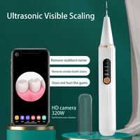 visual ultrasonic tooth cleaner home dental calculus remover tooth stain tartar whitening instrument tooth cleaning device