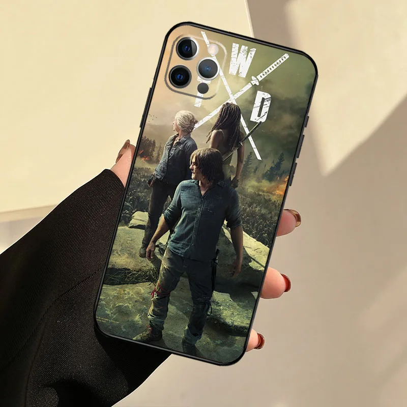 Чехол Ходячие мертвецы для iPhone 11 Pro Max 12 13 Mini X XS XR 7 8 Plus SE 2020 силиконовый чехол Coque |
