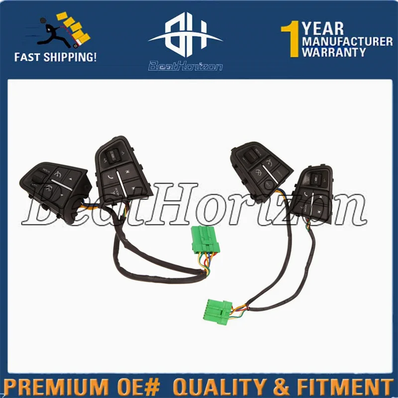 

Multi-function Steering Wheel Switch Audio Cruise Button For 2016-2018 Geely Atlas,Boyue,NL3,SUV,Proton X70,Emgrand X7 Sports