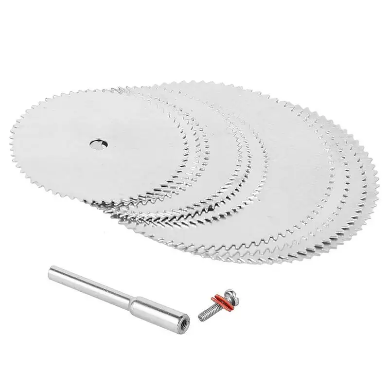 

11-PCS Mini Saw Blade 22/25/32mm Stainless Steel Circular Saw Blade Accessories Multifunctional Mini Circular Saw Blades For