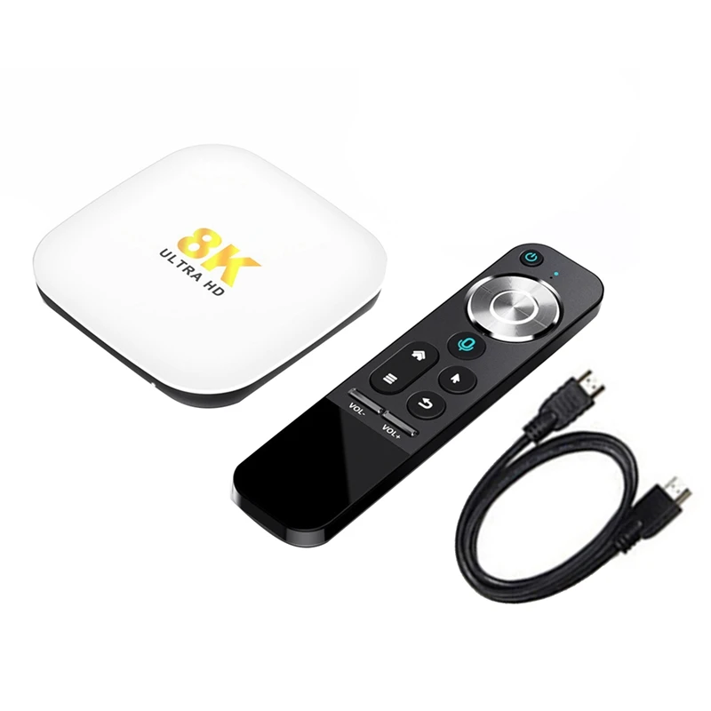 Для ТВ-приставки H96 Max M2 2 ГБ + 16 Android 13 Смарт ТВ-приставка WIFI6 BT5.0 8K AV1 медиаплеер RK3528