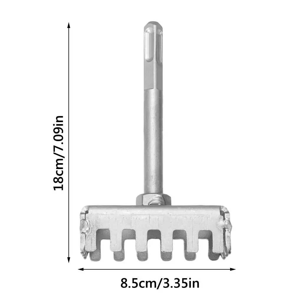 

Для коробки для проводов типа 86, портативный дырокол с квадратными отверстиями, многофункциональный прямоугольный слот, инструмент для бетонных отверстий, прорезка с квадратными отверстиями
