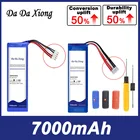 7000 мАч для JBL Flip 4 Flip4 3 Flip3 Специальный выпуск серый GSP872693 беспроводной Bluetooth динамик аккумулятор