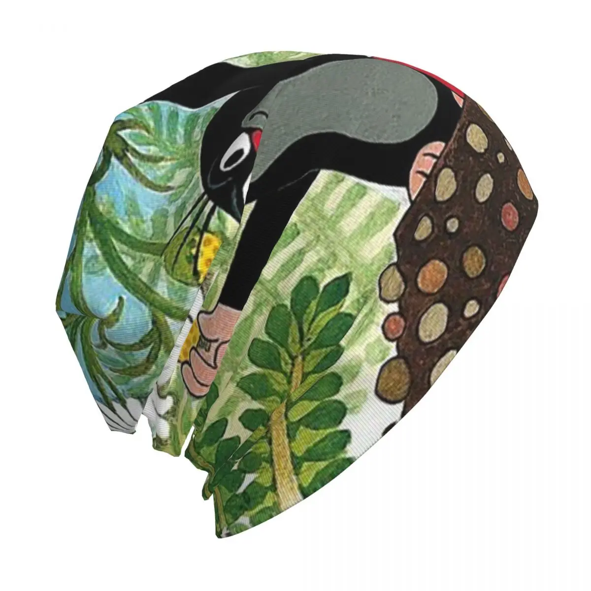 Образовательная шапочка с анимацией шапка осенне-зимние лыжные шапочки