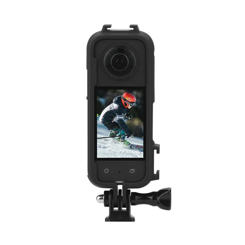 Фото Insta360 X3 X4 X5 Аксессуары Дополнительная клетка Рамка Чехол Защитный горячий башмак + базовый ключ для камеры Insta 360 X3 X4 X5 №3