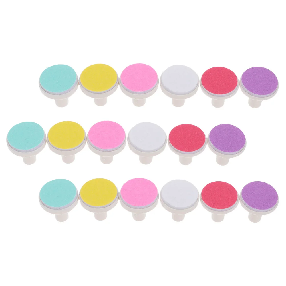 

18Pcs Nail File Electric Nail Trimmer Replacement Toes Fingernails Care Grooming Manicure for Infant Toddler Kids Safe
